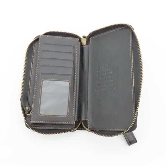 Pola Women's Black Multifunction Leather Wrislet Wallet Cell Case area for Phone - Picture 3 of 8